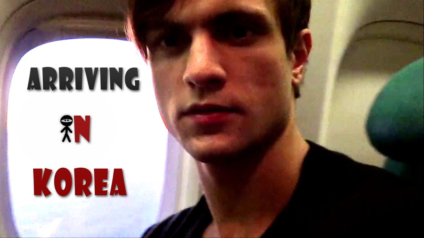image about arriving in korea