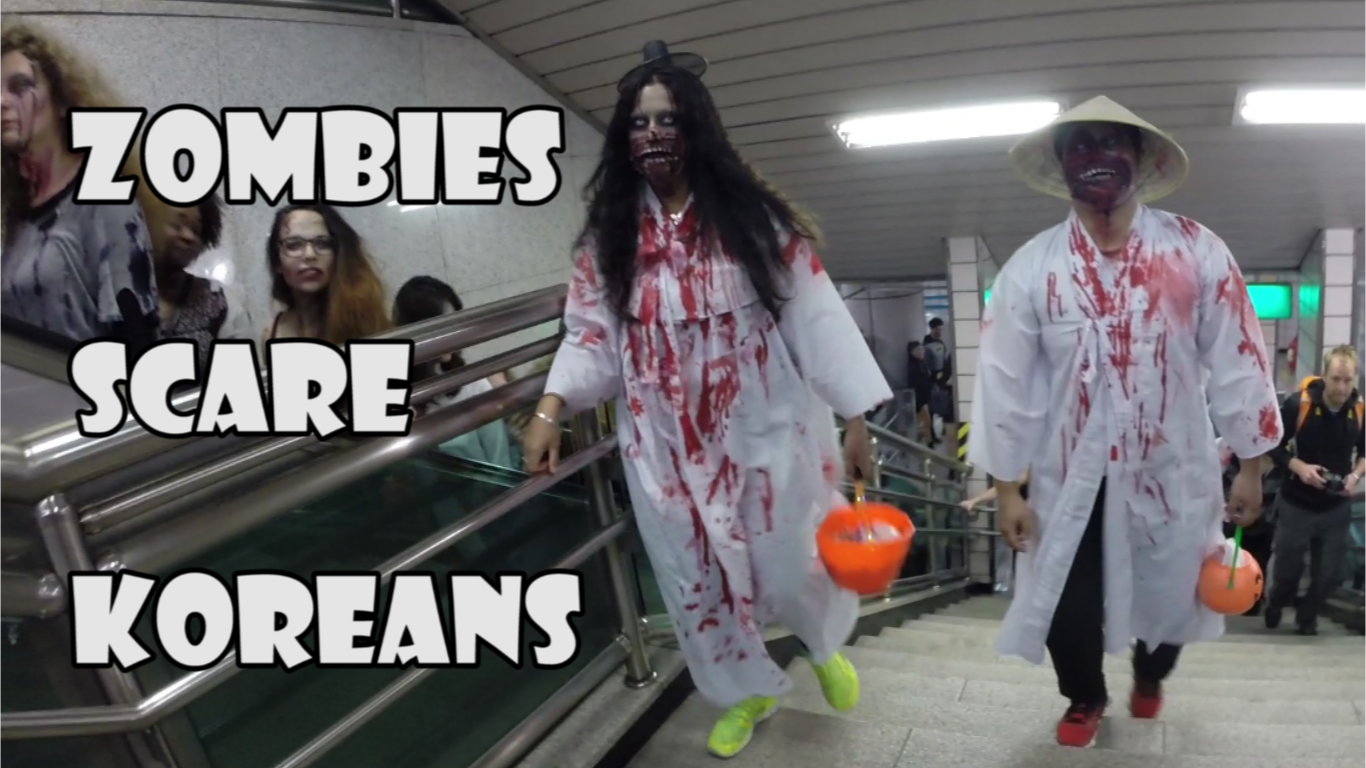 zombies scare koreans
