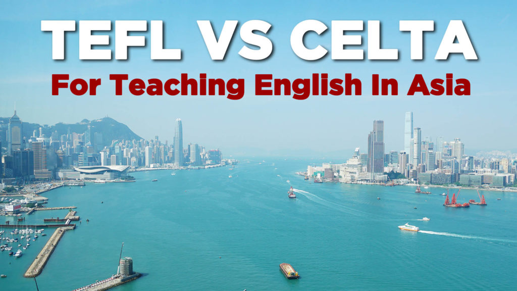 tefl vs celta teaching english certification